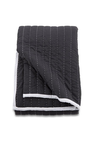 Venture Home Juni Överkast Microfiber - Antracit / - 180*260