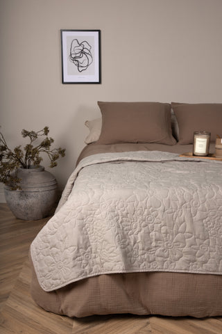Venture Home Niki Överkast Microfiber - Beige / - 260*260