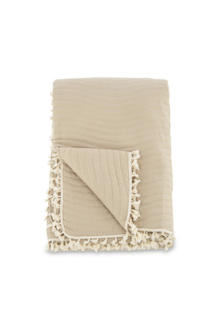 Venture Home Lias Överkast Microfiber - Beige / - 260*180