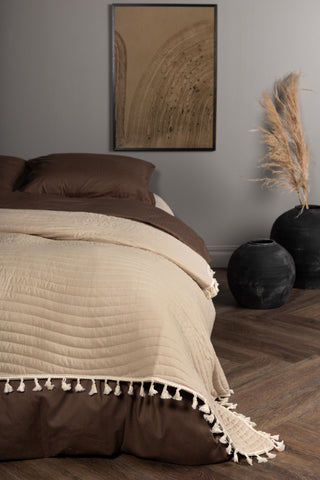 Venture Home Lias Överkast Microfiber - Beige / - 260*260