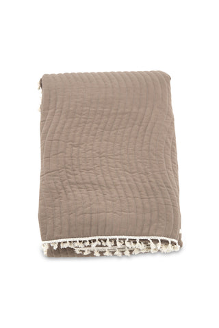 Venture Home Lias Överkast Microfiber - Brun - 260*260