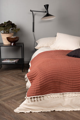Venture Home Lias Överkast Microfiber - Roastigt / - 260*260