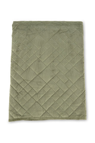 Venture Home Jilly Överkast Polyester/sammet/mikrofiber - Grön / - 260*80