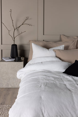 Venture Home Mila Bedset Cottongauze - Vit / 200x150+50x60cm