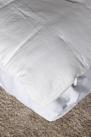 Venture Home Mila Bedset Cottongauze - Vit / 200x150+50x60cm