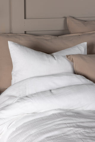 Venture Home Mila Bedset Cottongauze - Vit / 200x150+50x60cm