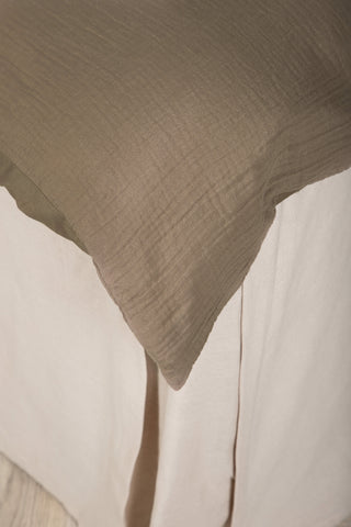 Venture Home MilaBedSetCottongauze-Brun-150*200