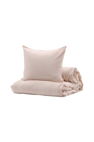 Venture Home Mila Bedset Cottongauze - Ljusrosa / 200x150+50x60cm