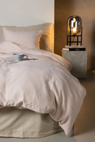 Venture Home Mila Bedset Cottongauze - Ljusrosa / 200x150+50x60cm