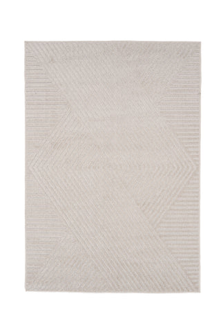 Venture Home Undra Viskos - 200*200- -Rund-Vit