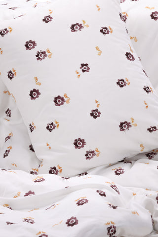Venture Home Oline Bedset - Vit/Lila 200x150+50x60cm