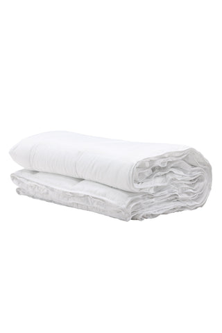 Venture Home Astrid Duvet bomullstyg, fjäder&polyfiberblandningsfyllning 450gsm - Vit / 200x150