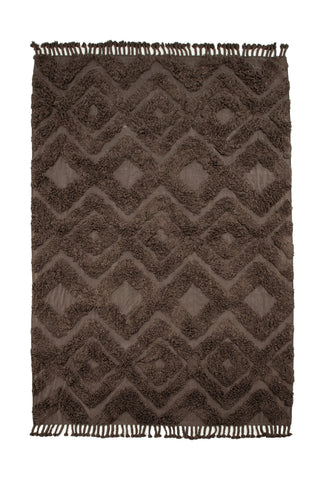 Venture Home Hilma Bomull - 300*200- -Rektangulär-Mörkgrå
