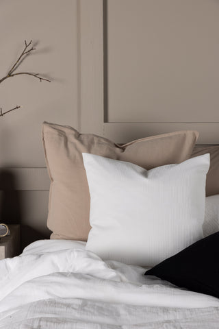 Venture Home Celine Kuddfodral Poly Waffle - Vit 50x50