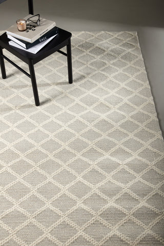 Venture Home Cloudy Wool/polyester - 300*200- -Rektangulär-Offwhite