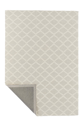 Venture Home Cloudy Wool/polyester - 230*160- -Rektangulär-Offwhite