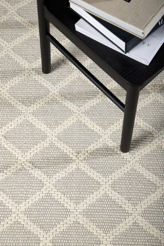 Venture Home Cloudy Wool/polyester - 230*160- -Rektangulär-Offwhite