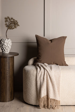 Venture Home Celine Kuddfodral Poly Waffle - Mörkbrun 50x50