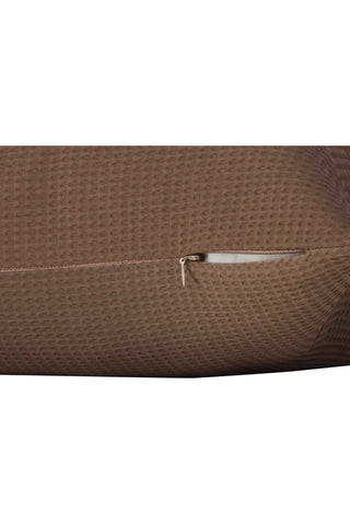 Venture Home Celine Kuddfodral Poly Waffle - Mörkbrun 50x50