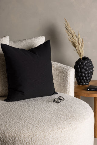 Venture Home Celine Kuddfodral Poly Waffle - Svart 50x50