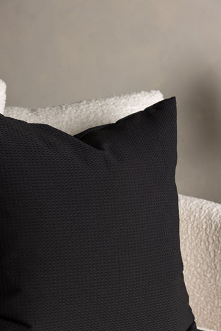 Venture Home Celine Kuddfodral Poly Waffle - Svart 50x50