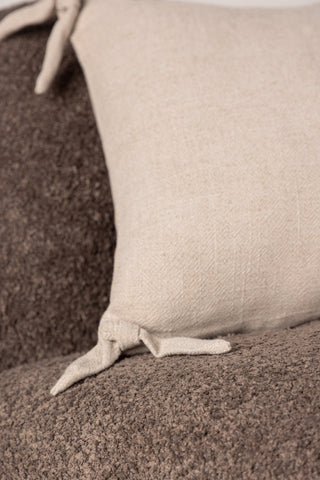 Venture Home Nora Kuddfodral Linne Viskos - Beige 40x40