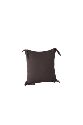 Venture Home Nora Kuddfodral Linne Viskos - Mörkgrå 40x40