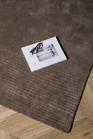 Venture Home Matteo Ull - 350*250- -Rektangulär-Brun