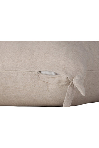 Venture Home Nora Kuddfodral Linne Viskos - Beige 60x60