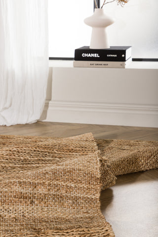 Venture Home Hannes Jute - 400*300- -Rektangulär-Naturlig