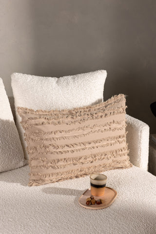 Venture Home Edith Kuddfodral Bomull - Beige 40x60