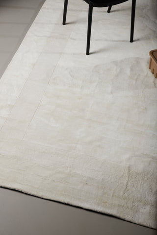 Venture Home Boston Viskos - 240*240- -Kvadrat-Vit