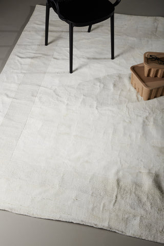 Venture Home Boston Viskos - 240*240- -Kvadrat-Vit