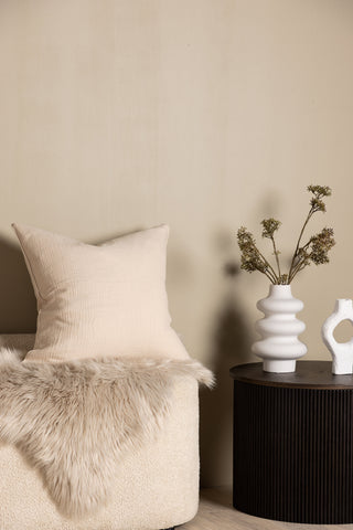 Venture Home Tyra Kuddfodral Bomullsgaze - Beige 60x60