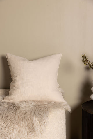 Venture Home Tyra Kuddfodral Bomullsgaze - Beige 60x60