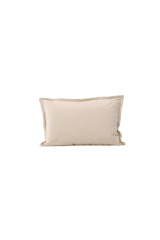 Venture Home Lykke Kuddfodral Polypräglad sammet - Beige 40x60