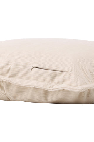 Venture Home Lykke Kuddfodral Polypräglad sammet - Beige 40x60