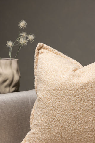 Venture Home Tuva Kuddfodral Teddypäls - Vit 60x60