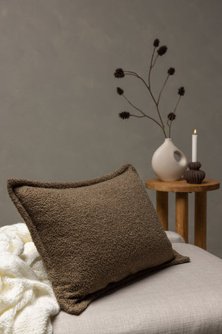 Venture Home Tuva Kuddfodral Teddypäls - Brun 40x60