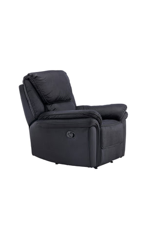 Venture Home Saranda Liggstol - / Svart mikrofiber
