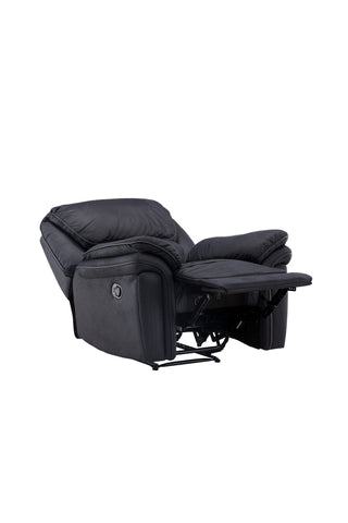 Venture Home Saranda Liggstol - / Svart mikrofiber