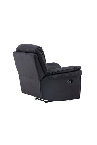 Venture Home Saranda Liggstol - / Svart mikrofiber