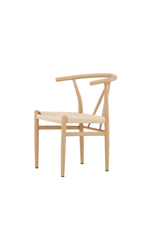 Venture Home Alfons Matstol - Naturligt / Beige rep