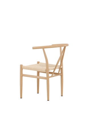 Venture Home Alfons Matstol - Naturligt / Beige rep