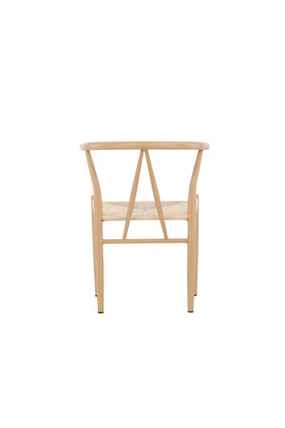 Venture Home Alfons Matstol - Naturligt / Beige rep