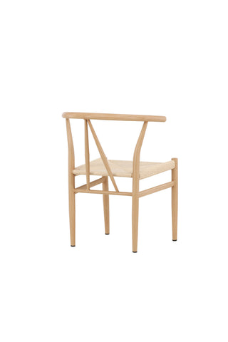 Venture Home Alfons Matstol - Naturligt / Beige rep
