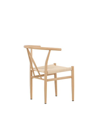 Venture Home Alfons Matstol - Naturligt / Beige rep