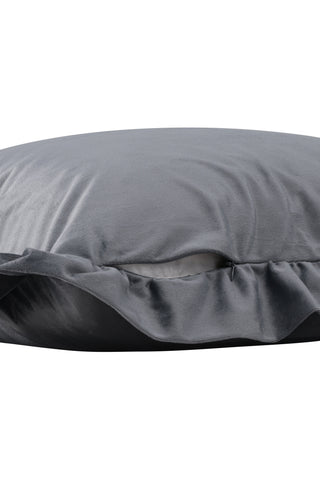 Venture Home Hailey Kuddfodral Poly Velvet - Grå 40x60