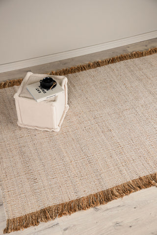 Venture Home Emilio Wool - 400*300- -Rektangulär-Offwhite