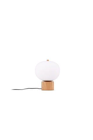 Venture Home Cholet Bordslampa - Svart / Vit glas